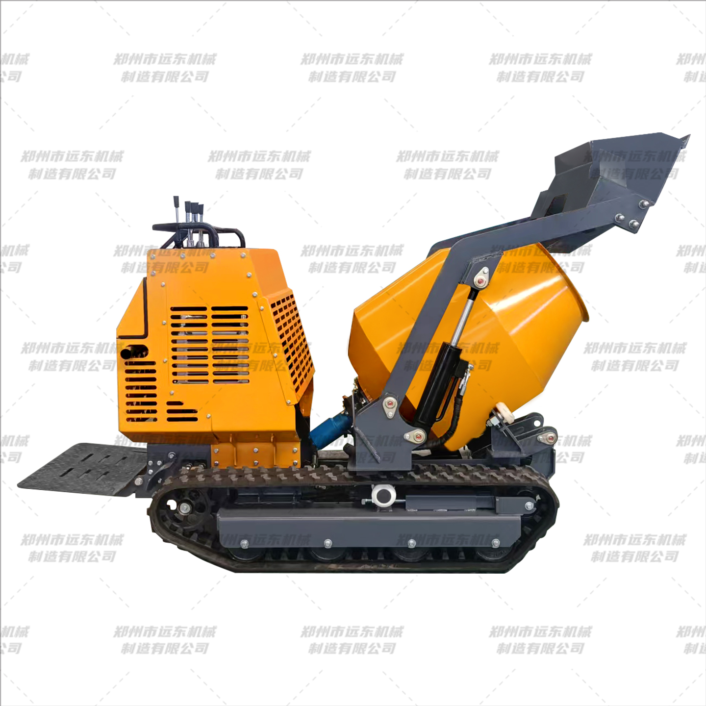 液压履带式搅拌车(图4)