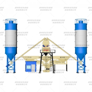 HZS50（1000+3仓）混凝土搅拌站
